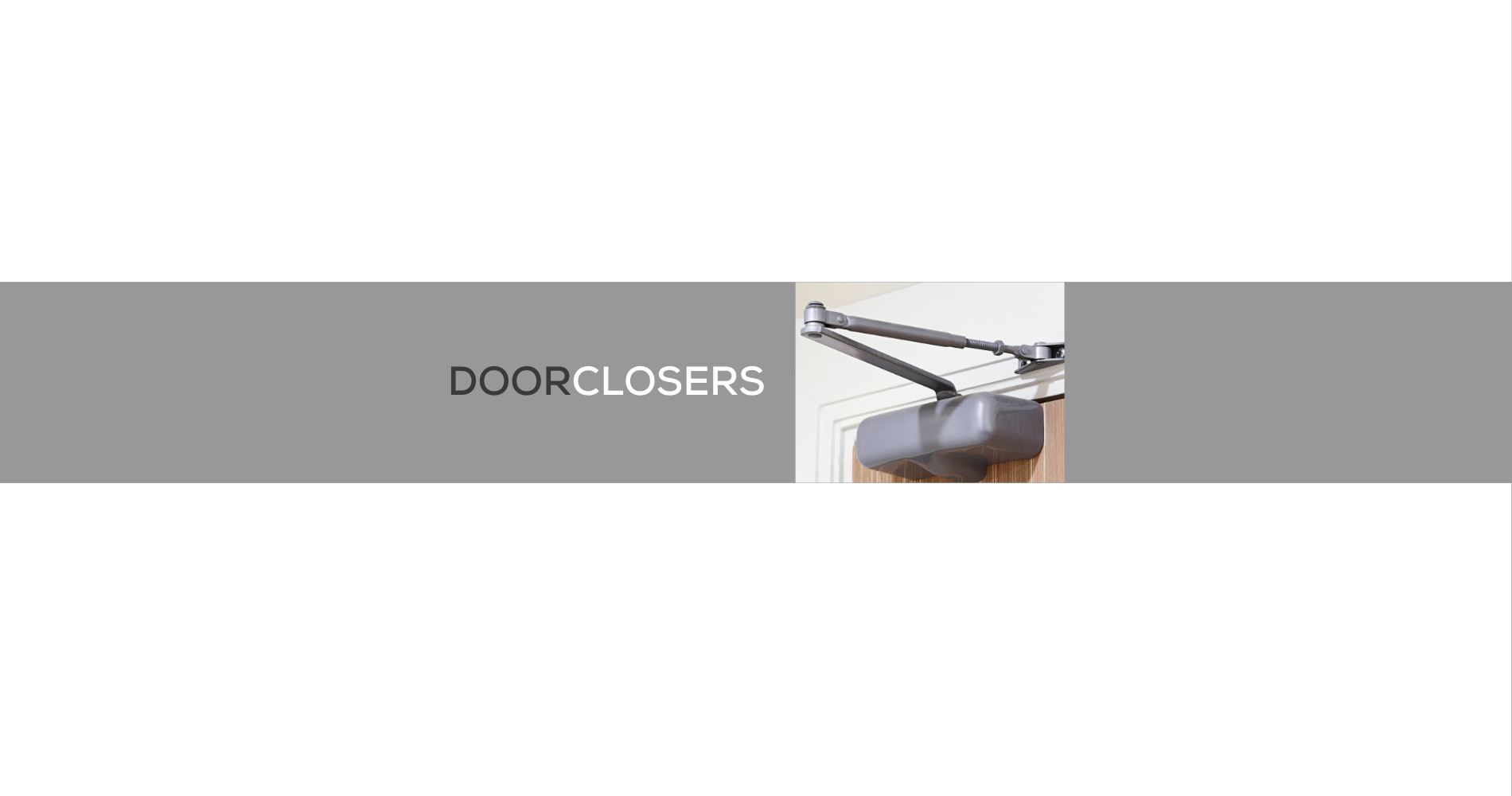 DOOR CLOSERS
