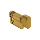 Thumbturn Half Cylinder Lock, 39.5mm, Brass, Nickel or Black - CISA C2000-2