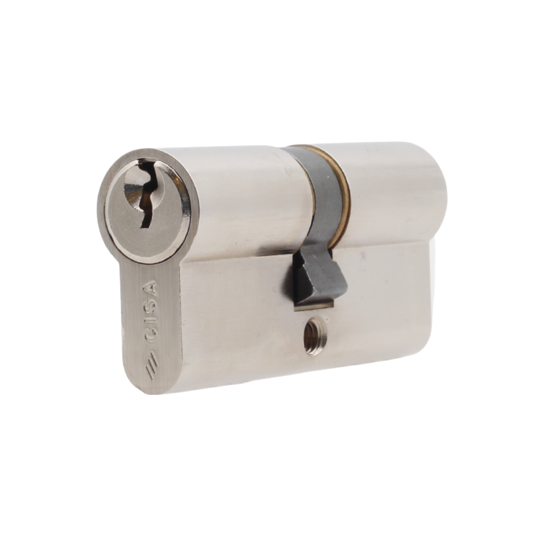 0G300-10-12-KD, 69mm - 32.5/32.5, Double Cylinder, C2000, Key to Key, Keyed to Differ (Standard), 3 Keys, 5 Pin, Nickel, CISA