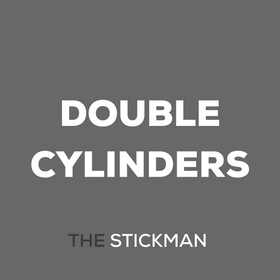 The Stickman Store Cylinder Lock main product view; solid gear with a sharp finish for a better door setup.