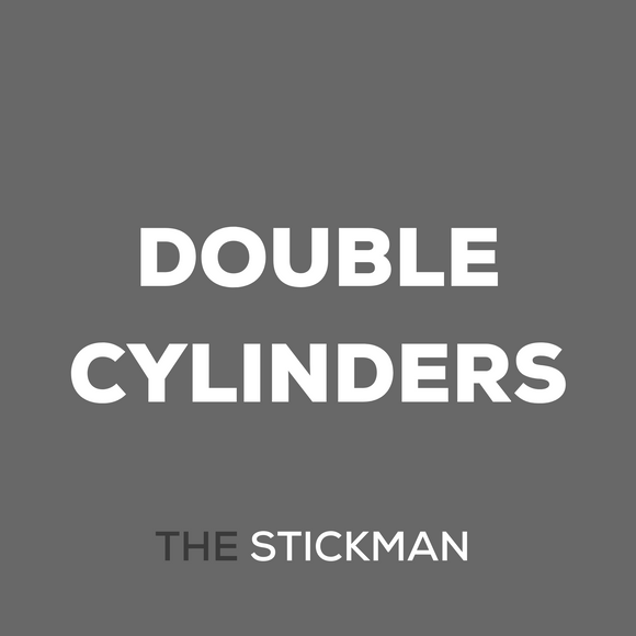 The Stickman Store Cylinder Lock main product view; solid gear with a sharp finish for a better door setup.