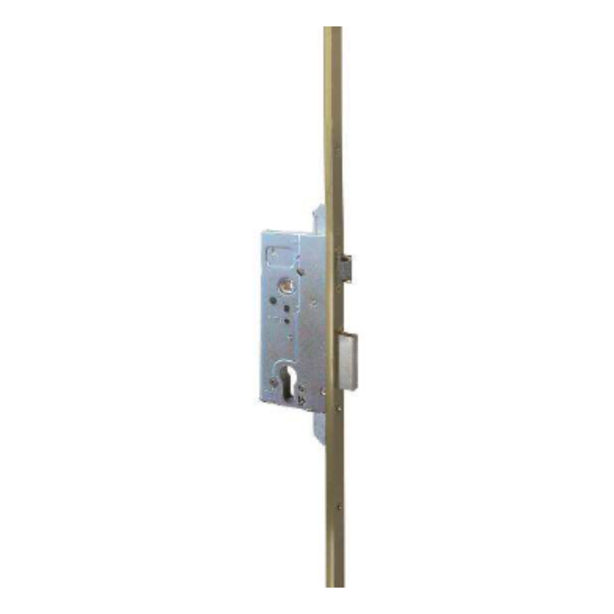 53131-45-00, Locks, Multipoint Lock, Latch and Bolt Lock, Mortice, Top & Bottom locking, Excluding Cylinder, 45mm (b), Satin Brass, CISA