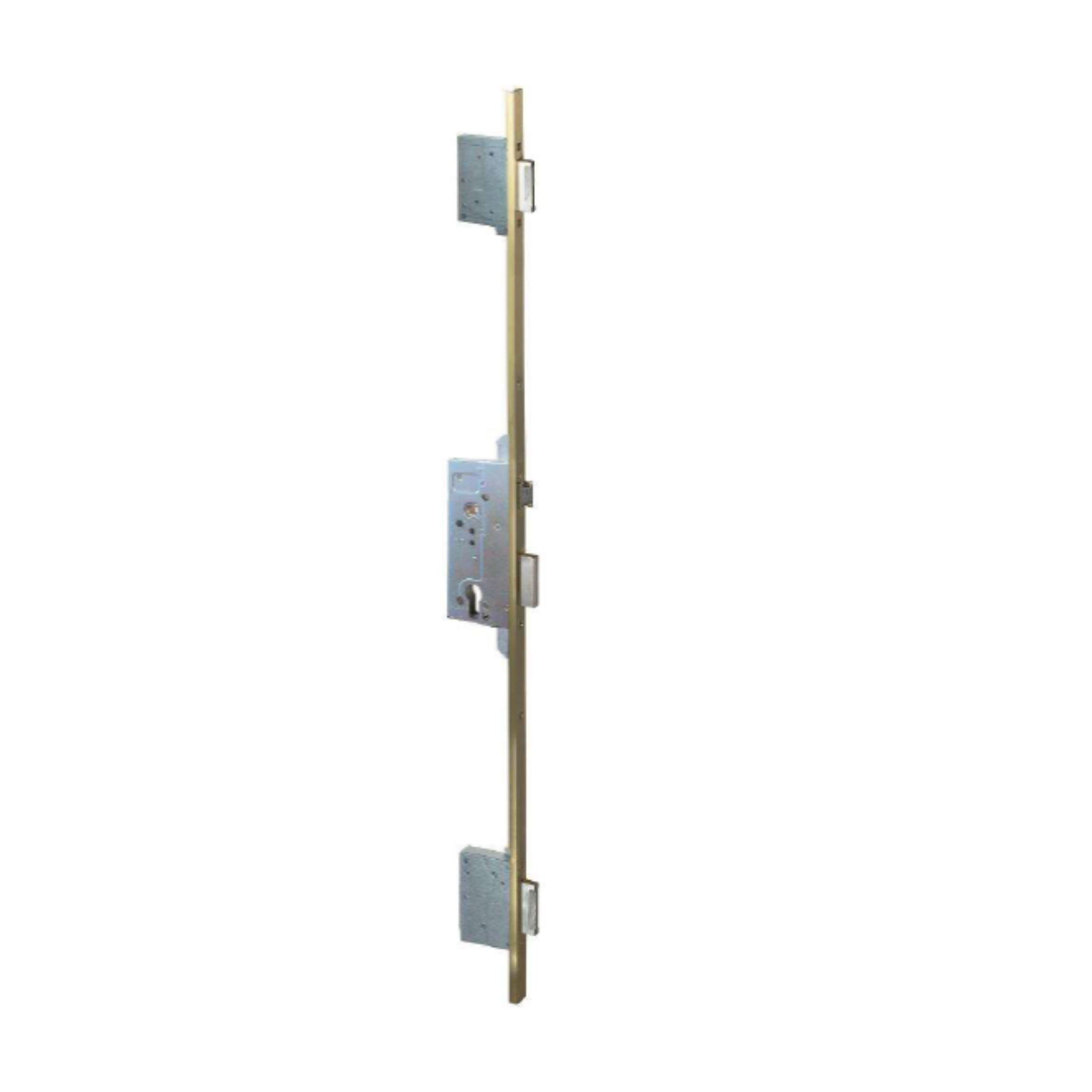 53135-45-00, Locks, Multipoint Lock, Latch and Bolt Lock, Mortice, Side locking, Excluding Cylinder, 45mm (b), Satin Brass, CISA