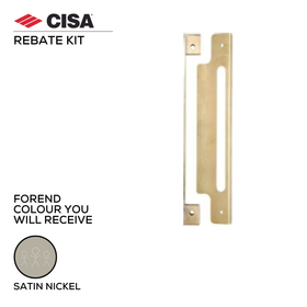 552RB-12, Rebate Kit, For 22210 and 55220 Locks, Satin Nickel Plated, CISA