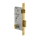 Latch & Deadbolt Lock, 40mm Backset, Cylinder Excluded, Brass - CISA-2