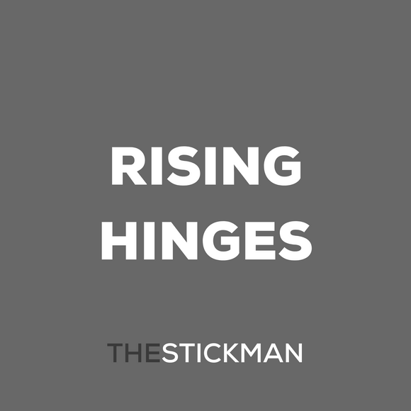 Rising hinges
