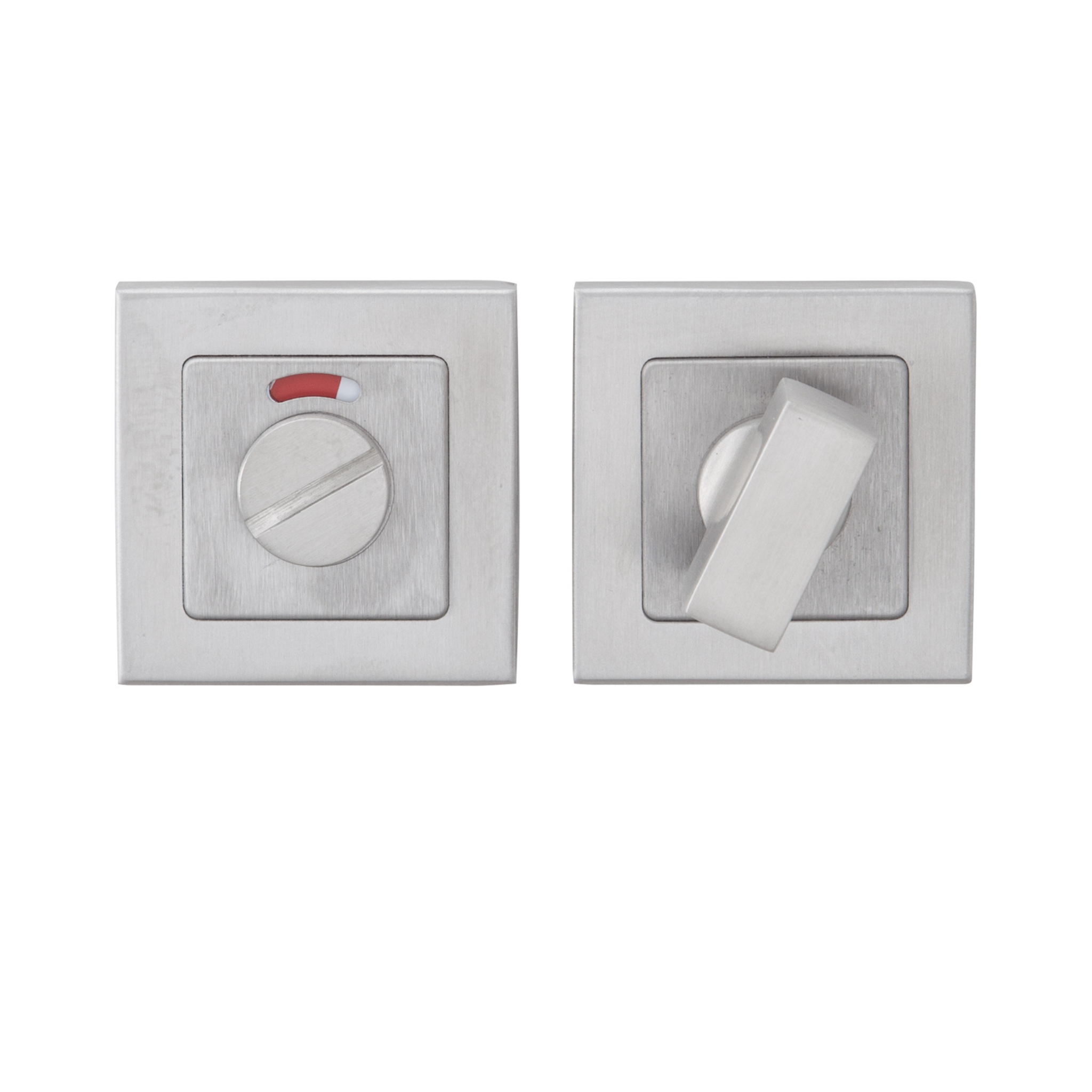 DSQ 005, Escutcheons, Square Rose, Water Closet, Stainless Steel, Dormakaba