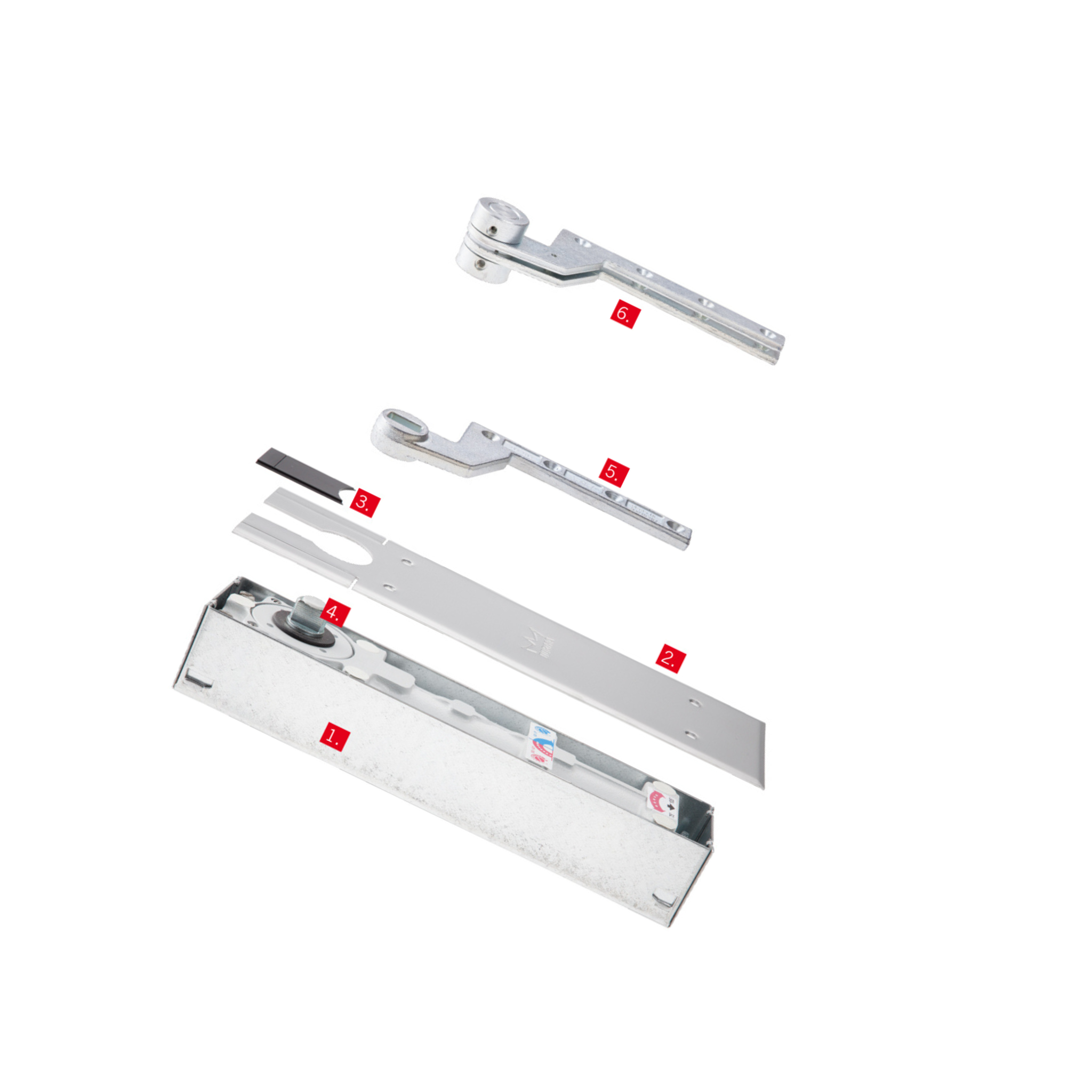 BTS80 SAT EN3 Set HO, Floorspring Set, Single Action, Hold Open, 300 kg, 1400mm (w), Timber, EN 3, Standard, 7411K/56E Top Centre, 7411/56 Bottom Strap, DORMAKABA