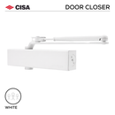 C1610-05-44 Door Closer – Heavy Duty – Up to 140kg – Standard Arm: (Available in Black, Grey, White & Brown)-3