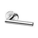 QS Stainless Steel Lever Handle hardware detail for patio and sliding doors — strong stainless style.