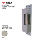 D5006-10-00, Electric Strikes for  RIM Locks, Single Pulse (Hold Open) - Fail Secure, Grey, CISA(see below other pulse options)-1