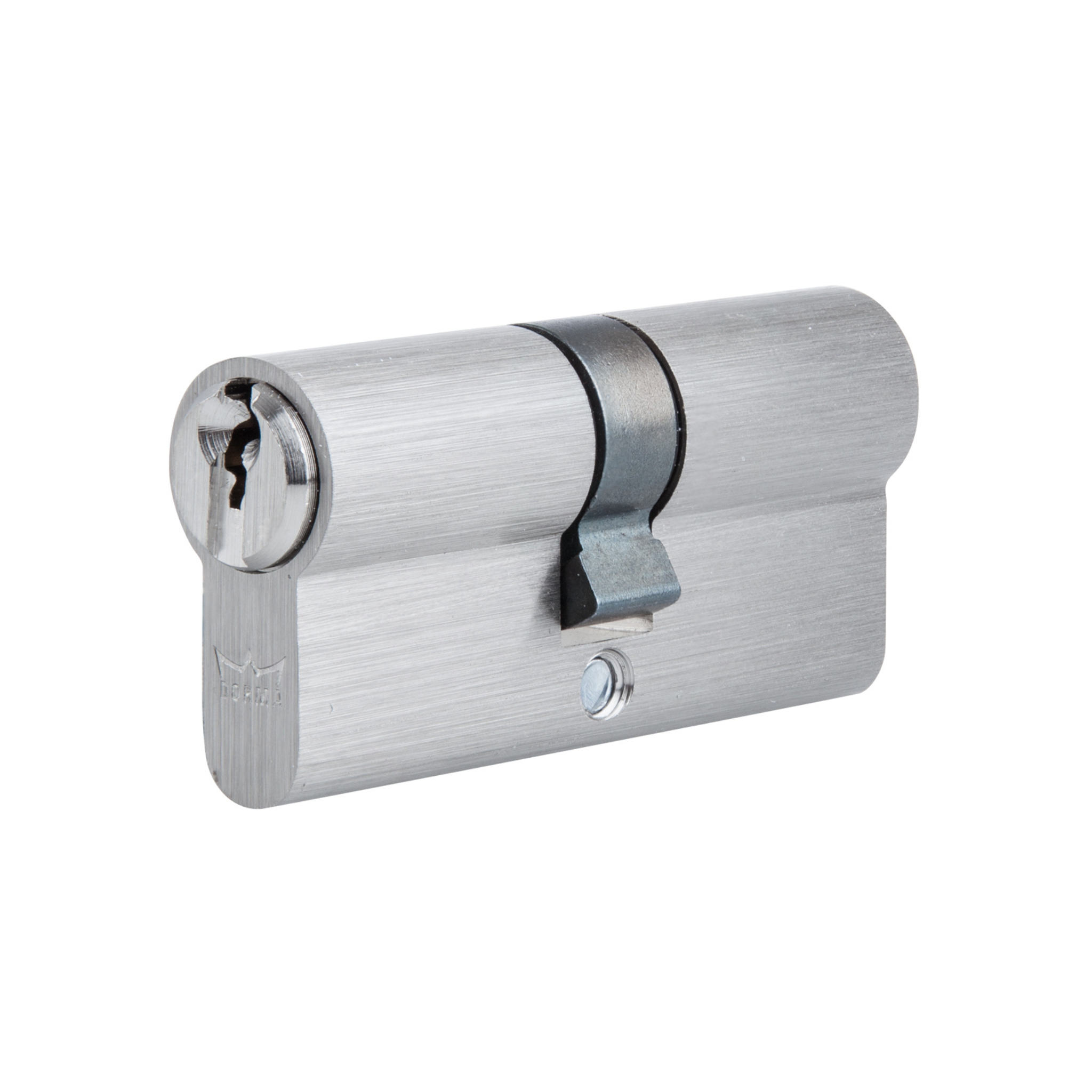 DDC056001 KD, 60mm (l), Double, Cylinder, Key to Key, Keyed Different, 5 Pin, Satin Nickel, DORMAKABA