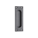 Rectangular Recessed Flush Pull, 120mm, Stainless Steel or PVD Black - Dormakaba - PVD Black