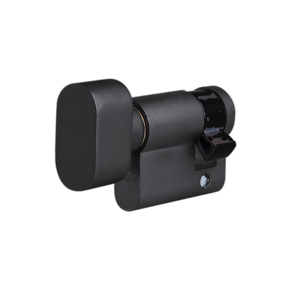 Thumbturn Half Cylinder Lock, 40mm, Satin Nickel or Matt Black - Dormakaba