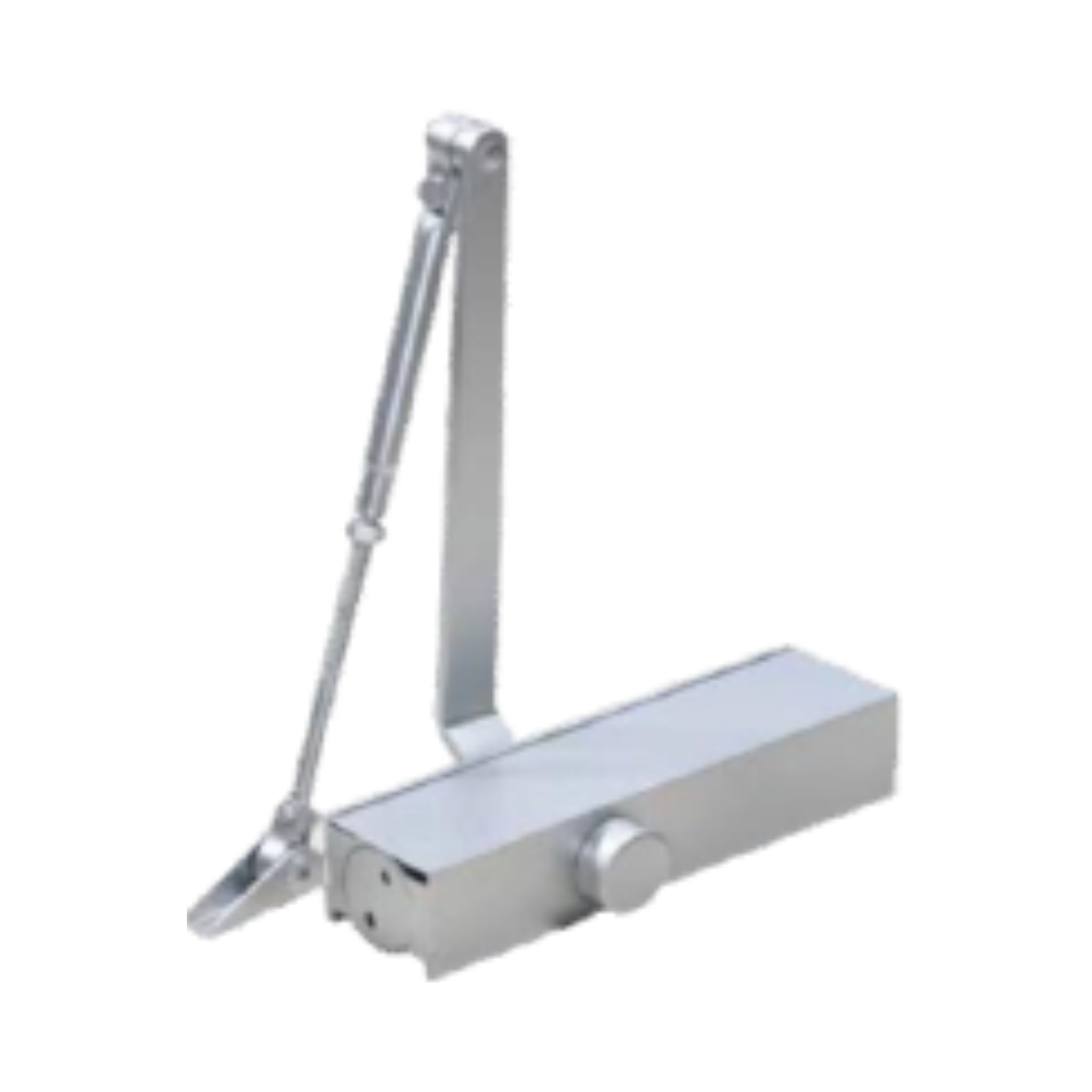 DPS D4 R, Door Closer, Regular Arm, EN2-EN4,  Fire-Rated, Grey, CISA