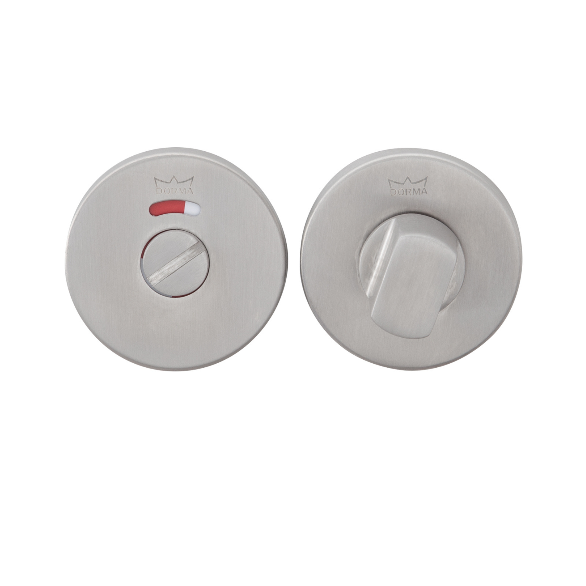 DWC-005, Escutcheons, Round Rose, Water Closet, Stainless Steel, Dormakaba