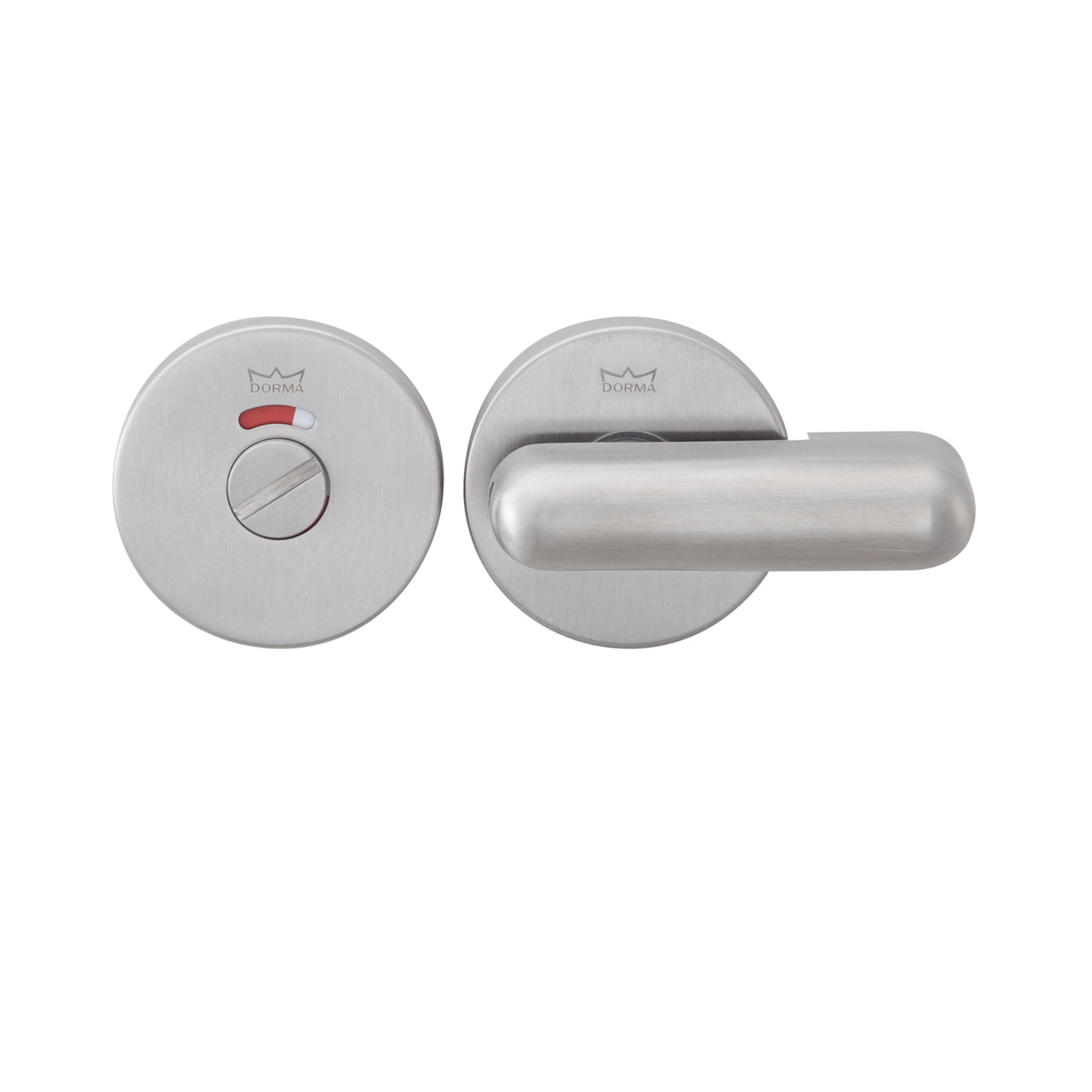 DWC-006, Escutcheons, Round Rose, Water Closet, Stainless Steel, Dormakaba