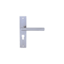FB.S.T02._.SS, Lever Handles, Square, On Plate, Stainless Steel, CISA-2