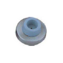 FDS04.SS, Door Stop, Grey Rubber, Round, Stainless Steel, CISA-2