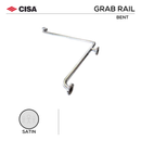 FGSHOWER, Grab Rail, Raised, 80mm (h), 2 x 610 (l), Satin, CISA-1