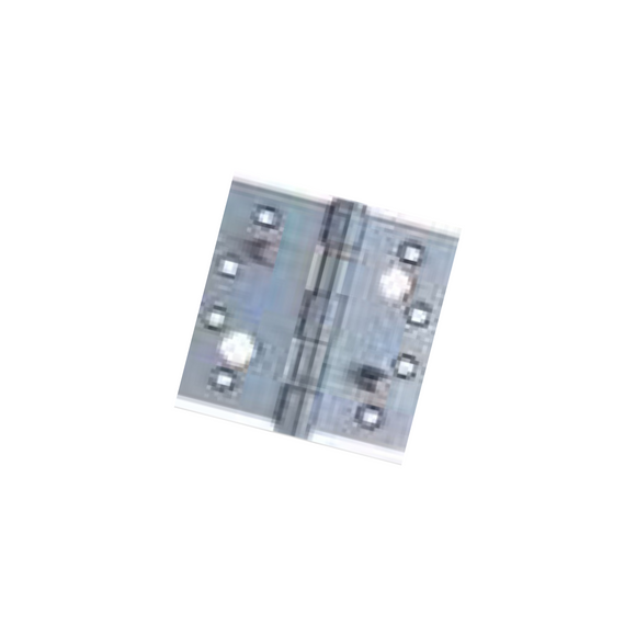 FH76X3S-TR, Butt Hinge, Outward Opening, Security, 2 x Hinges (1 Pair), 100mm (h) x 76mm (w) x 3mm (t), Satin with Tarnish Resistant, CISA
