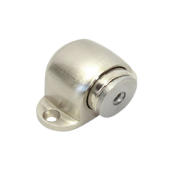 FMDS02.SN, Door Stop, Floor Mounted, Magnetic, 38mm (l) x 55mm (w), Satin Nickel, CISA