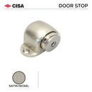 CISA Black Door Stop for doors, main product view with bold black energy, 38mm (l) x 55mm (w).