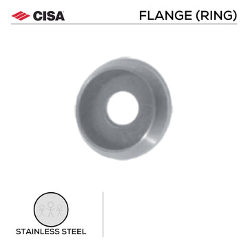 CISA flange ring for pull handles 25mm, Stainless Steel