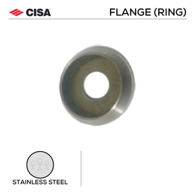 FP-RING-22, Flange (Ring) for Pull Handle, Stainless Steel, 22mm, CISA