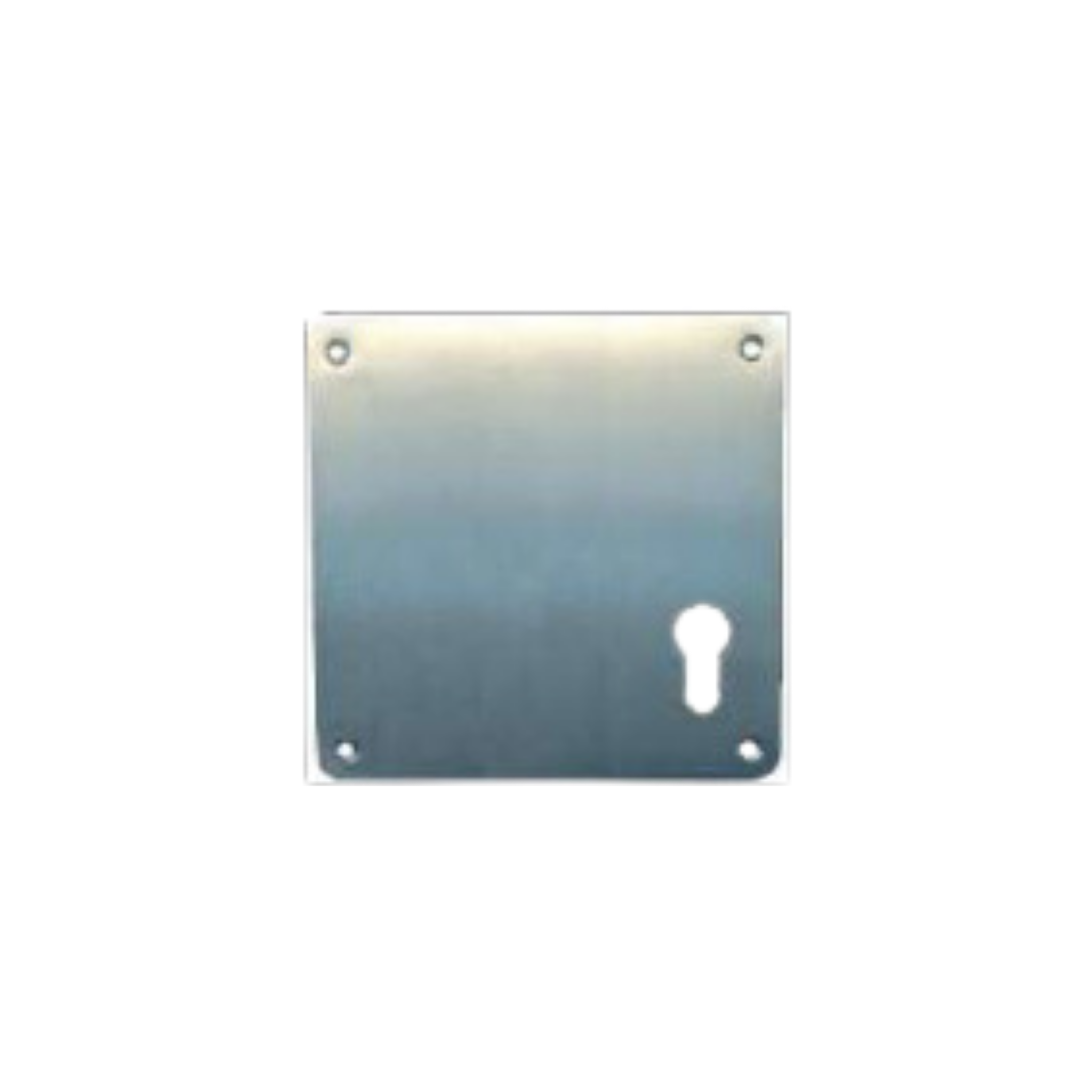 FP.E.XC.FF, Plate, Square, Right Hand, Satin Stainless Steel, CISA