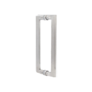 FP.SD10.BB.SS, Pull Handle, Round, D Handle, BTB, 25mm (Ø) x 300mm (l) x 275mm (ctc), Stainless Steel, CISA-2