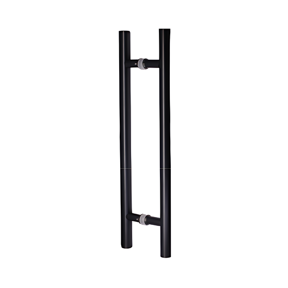 CISA Matt Black Pull Handle hardware detail for doors — bold black energy, 32mm (Ø) x 500mm (l).