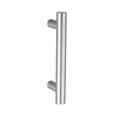 CISA Stainless Steel Pull Handle shown in finish detail, giving doors clean stainless confidence, 32mm (Ø) x 500mm (l).