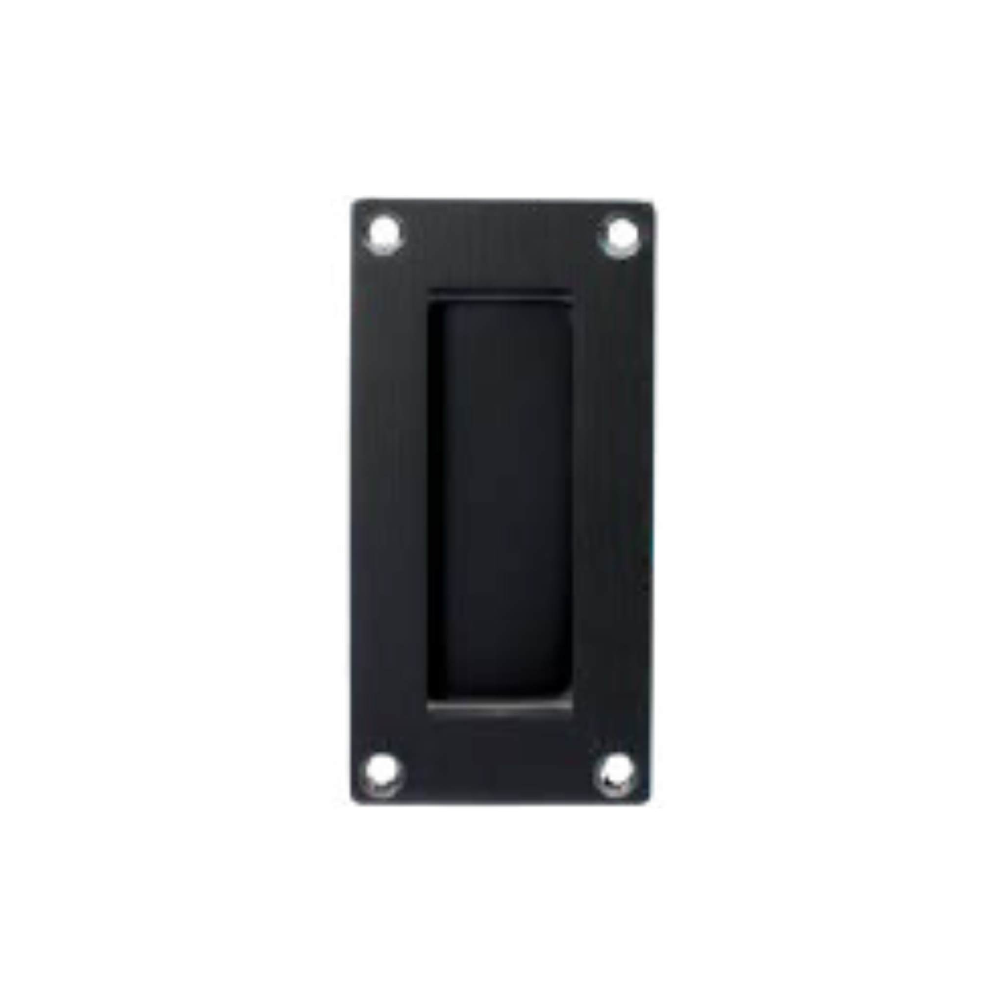 FP01.BL, Flush Pull, Rectangular, 102mm (l) x 51mm (w), Black, CISA