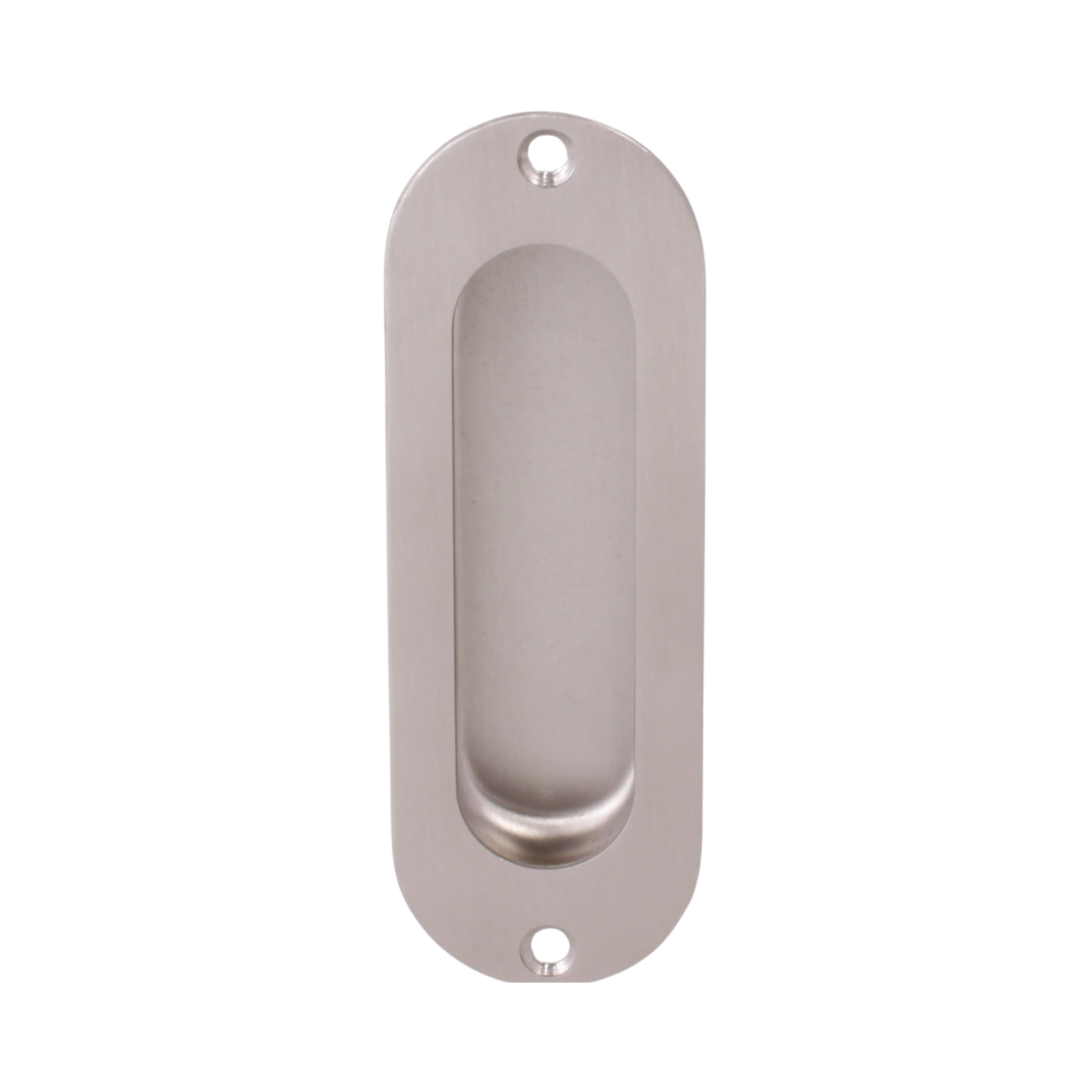 FP03.SS, Flush Pull, Oval, 120mm (l) x 34mm (w), Stainless Steel, CISA