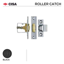 FRB01.BL, Adjustable, Roller Catch, Heavy Duty, 76mm (l) x 22mm (w), Black, CISA-1