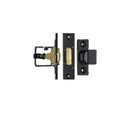 Heavy-Duty Adjustable Roller Catch, 76mm, Satin Rose Gold, Stainless Steel or Matt Black - CISA - Matt Black