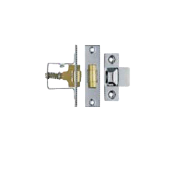 CISA Stainless Steel Roller Catch hardware detail for Internal — strong stainless style, 76mm (l) x 22mm (w).