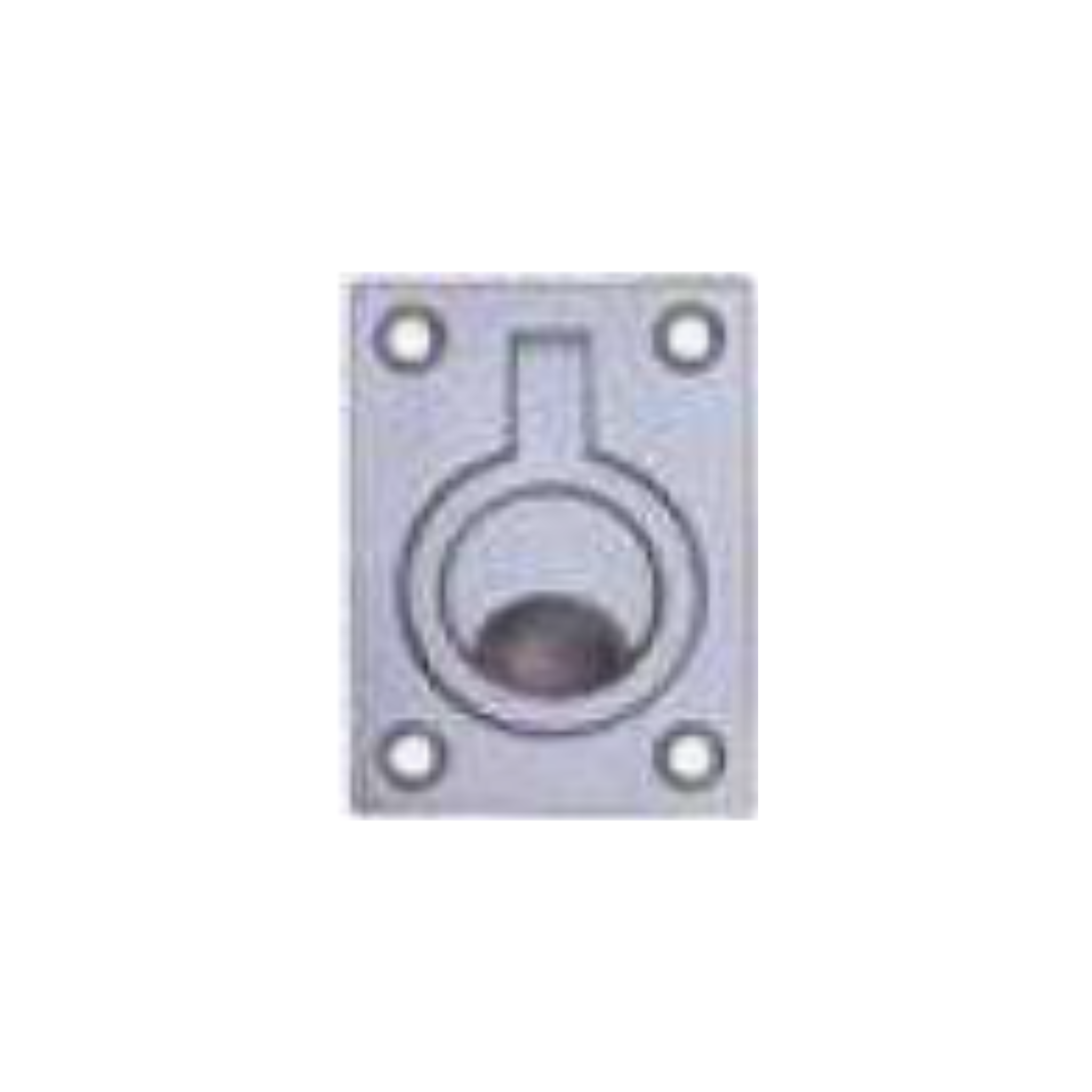 FRP48.SS, Flush Pull, Ring, 48mm (l) x 38mm (w), Stainless Steel, CISA