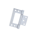 FSH100X76X2.5, Sinkless Hinge, Double Ball Bearing, 2 x Hinges (1 Pair), 100mm (h) x 76mm (w) x 2.5mm (t), Satin, CISA-2
