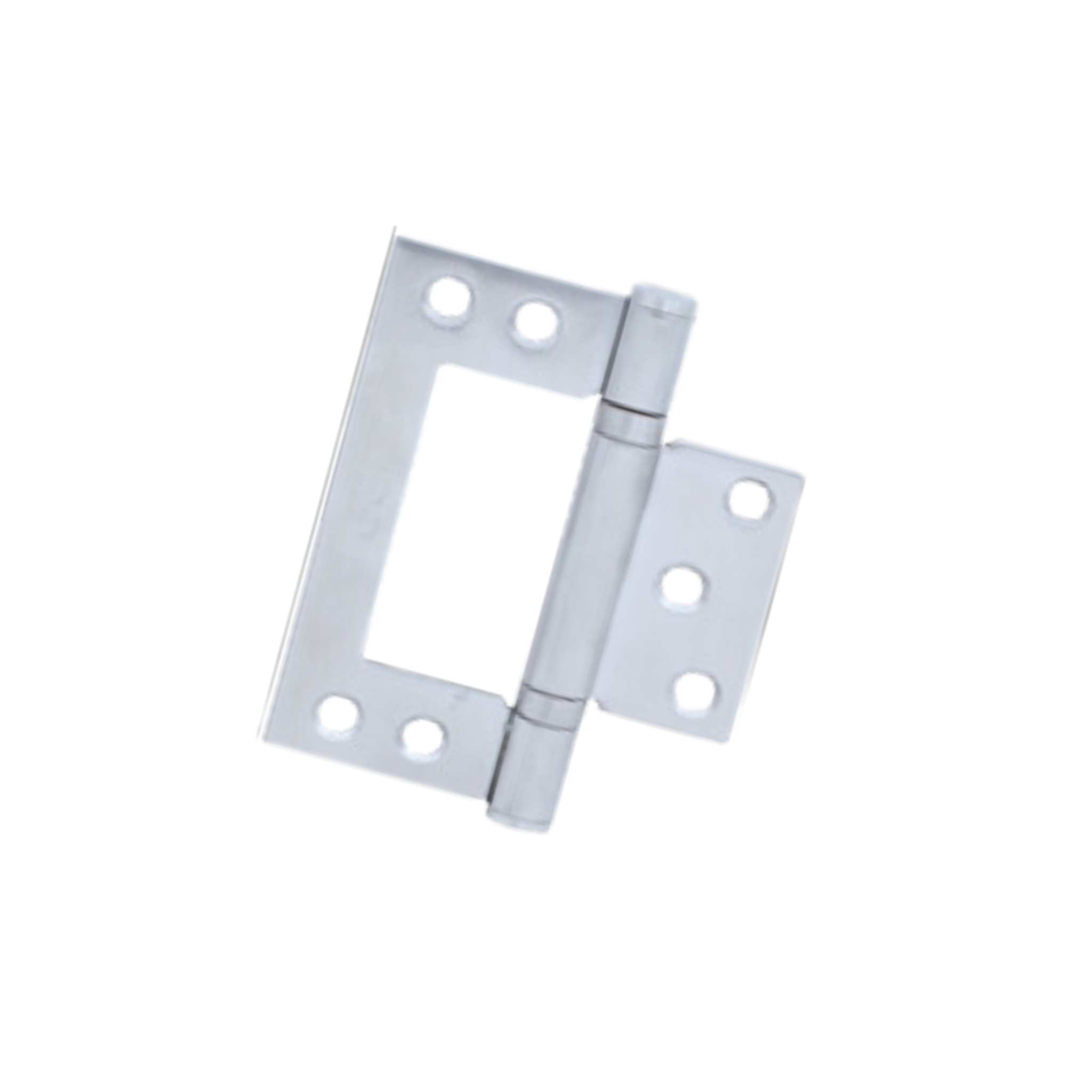 FSH100X76X2.5, Sinkless Hinge, Double Ball Bearing, 2 x Hinges (1 Pair), 100mm (h) x 76mm (w) x 2.5mm (t), Satin, CISA