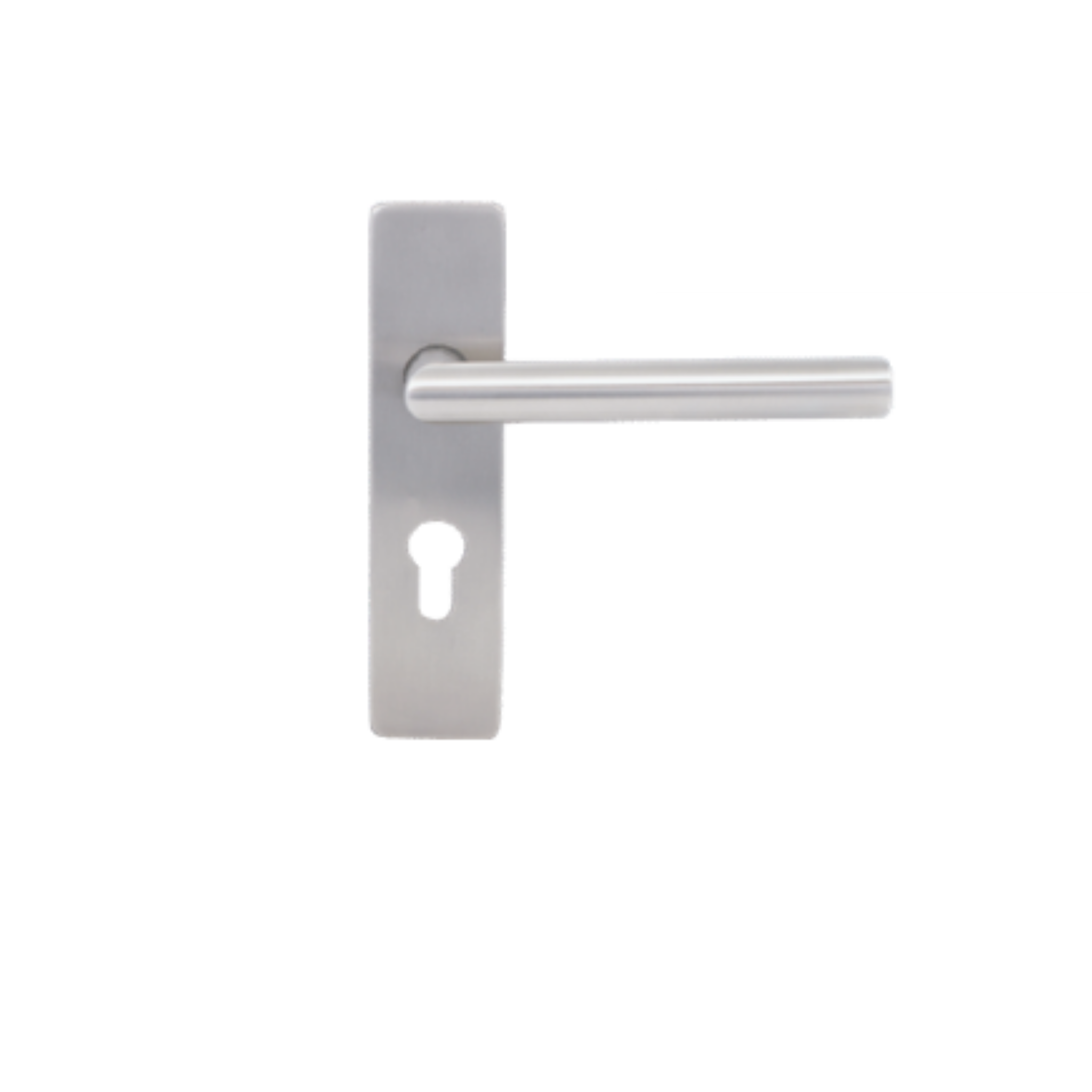 FT02.BP.61.C.SS, Lever Handle, Square Plate, Heavy duty, Stainless Steel, CISA