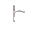 FT03.NB.SS, Lever Handle, Square Plate, Heavy duty, Stainless Steel, CISA-2
