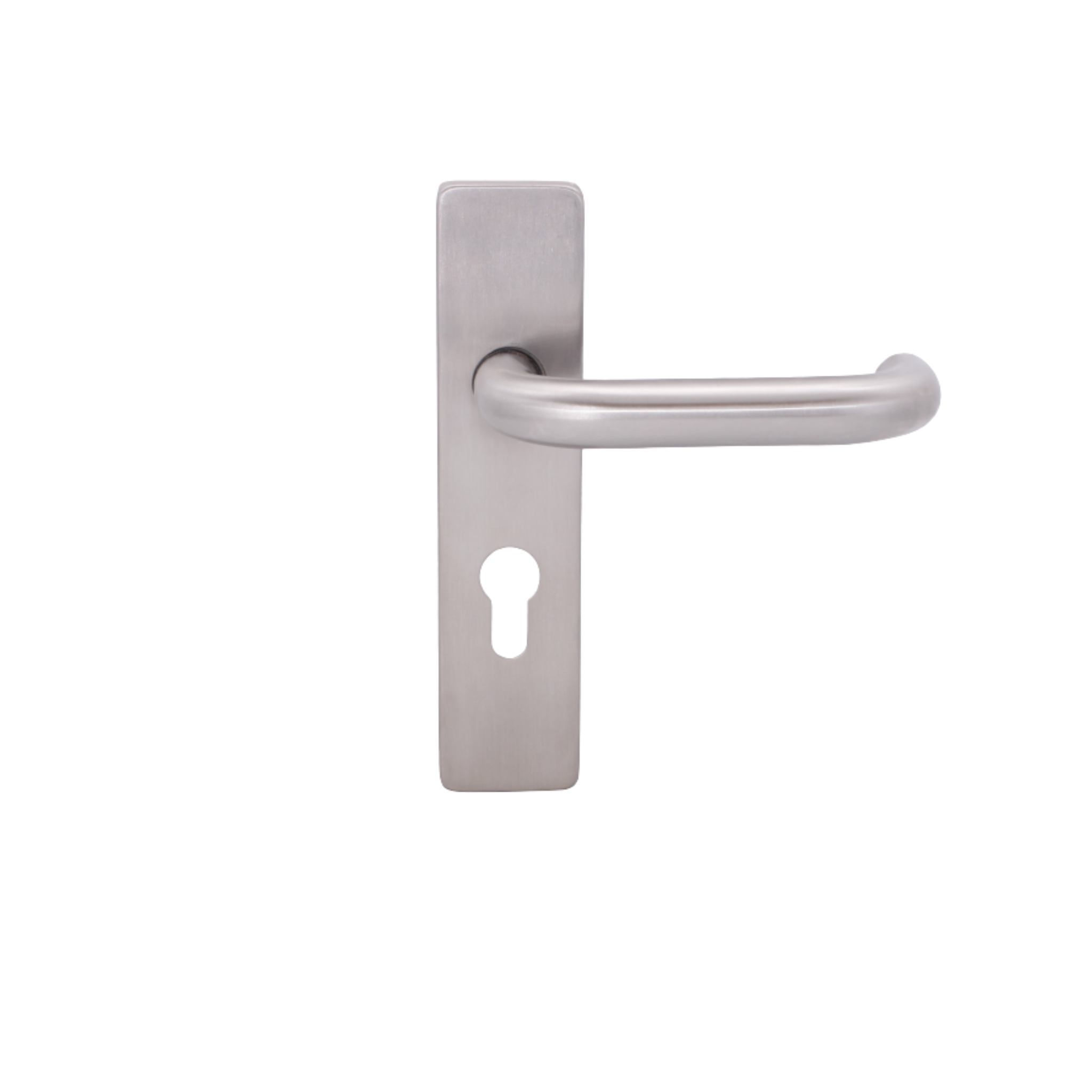 FT08.BP.61.C.SS, Lever Handle, Square Plate, Heavy duty, Stainless Steel, CISA