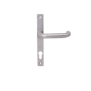 FT08.NB.SS, Lever Handle, Square Plate, Heavy duty, Stainless Steel, CISA-2