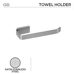 QS Stainless Steel Bathroom Accessories main product view for bathroom doors — strong stainless style.