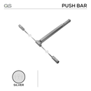 QS300/2, Panic Hardwares, Push Bar, Two Point Locking, Silver Painted, QS-1