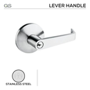 QS431, Panic Hardwares, Lever Handle, For use with QS400 series, Stainless Steel, QS-1