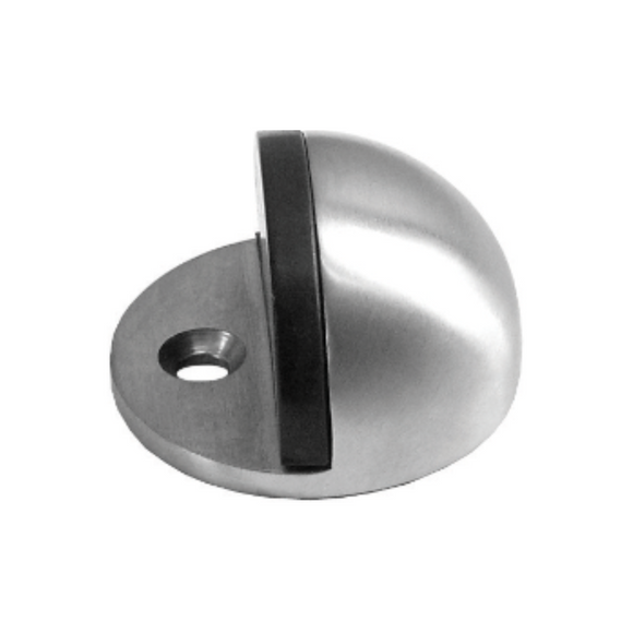 QS Stainless Steel Door Stop shown in finish detail, giving doors clean stainless confidence.