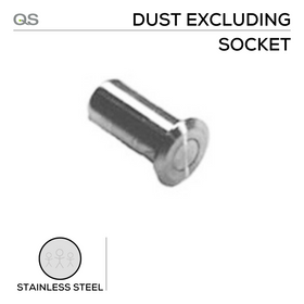QS4492, Dust Excluding Socket, 832mm (l), Stainless Steel, QS